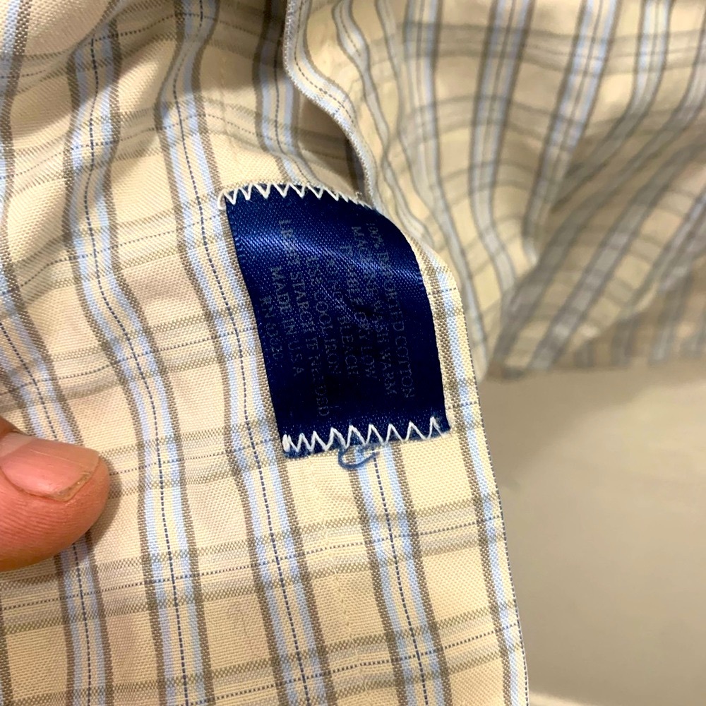 Burberry London Plaid Button-Down Shirt - Picture 6 of 8